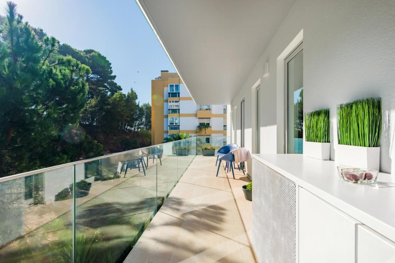 Ferienwohnung Oeiras Elegant Retreat With Pool Exterior foto
