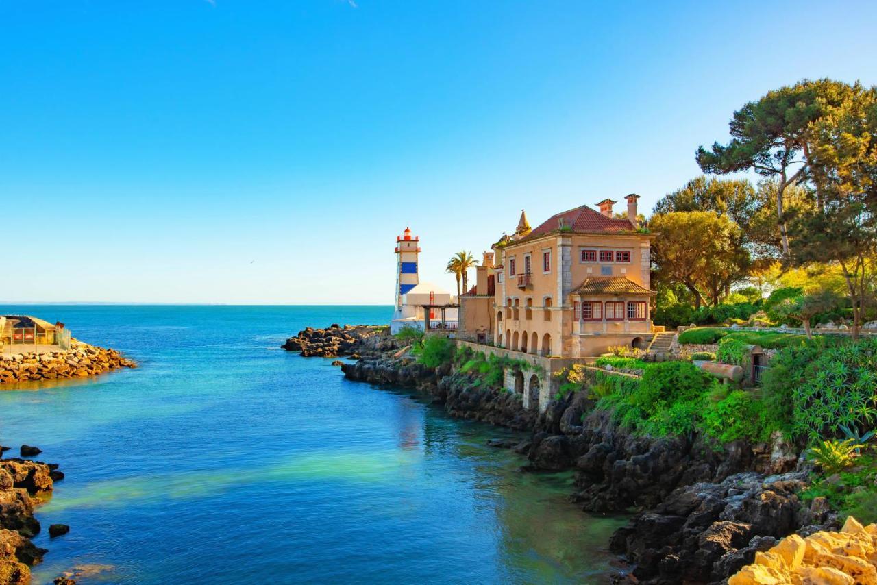 Ferienwohnung Oeiras Elegant Retreat With Pool Exterior foto